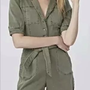 Paige Maislie Romper- Ivy Green Women’s Size 4